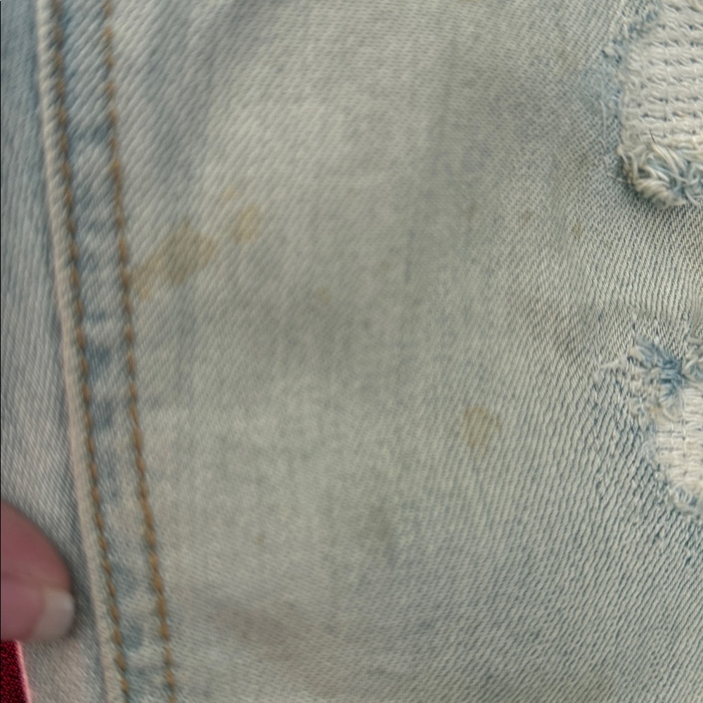 Rock revival gaby Distressed Cream Jeans - Picture 12 of 12